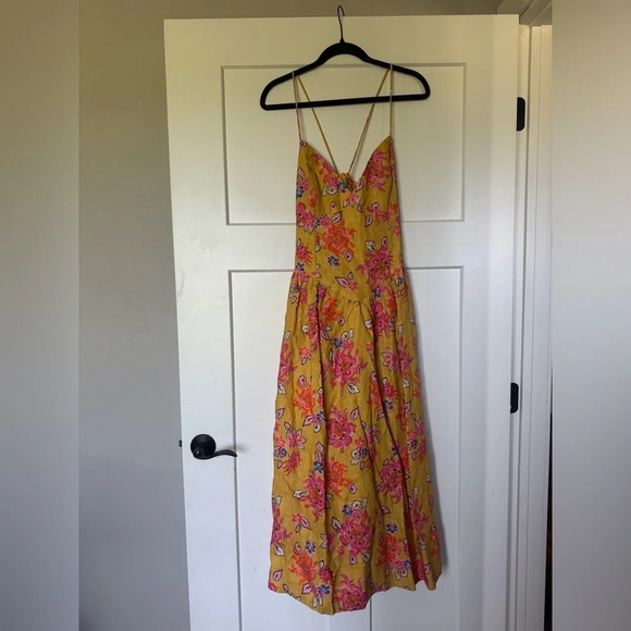 New Rhode Gold Lanai Sophie Dress 12 - Picture 2 of 7
